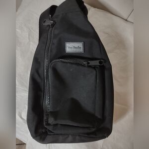 Vera Bradley Black Mini Sling Backpack Bookbag